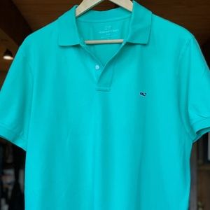 Vineyard Vines Green Polo